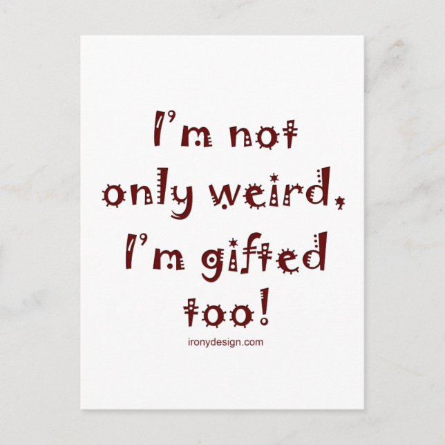 Postal No sólo raro (Anverso)