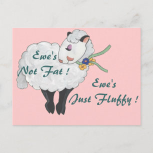 Postal No somos Gordos, ¡estamos Fluffy!