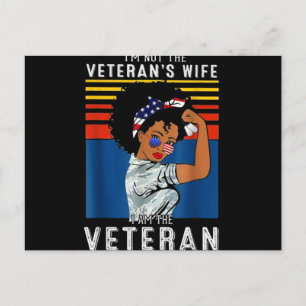 Postal No Soy La Esposa Del Veterano Soy El Veterano