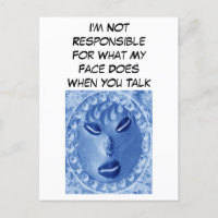 No soy responsable de lo que mi cara hace cuando t