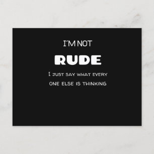 Postal No soy RUDE