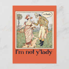 Postal No soy tu dama