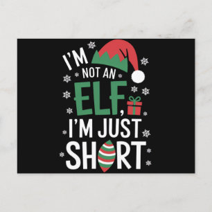 Postal No soy un elfo, sólo Navidades divertidos y cortos