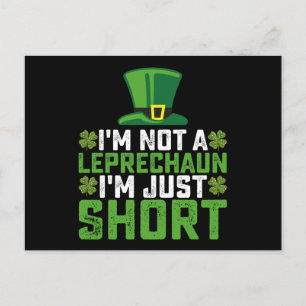 Postal No soy un Leprechaun, soy el St Patrick's corto