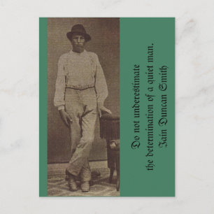 Postal No subestimar la determinación