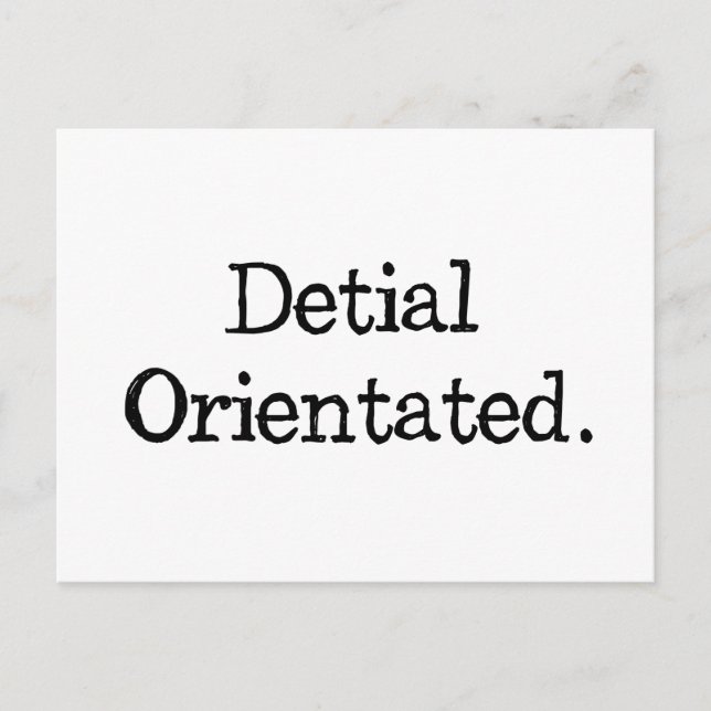 Postal No tan orientado al detalle (Anverso)