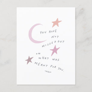 Postal No te has perdido de lo que se supone para ti