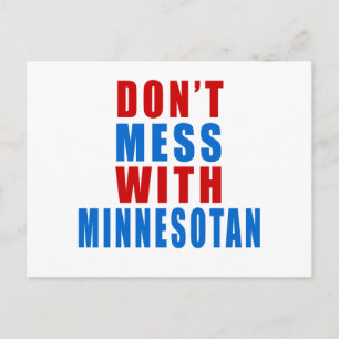 Postal No te metas con MINNESOTAN