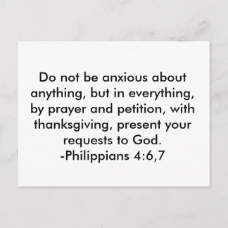 Postal No te preocupes por nada, pero en todo...