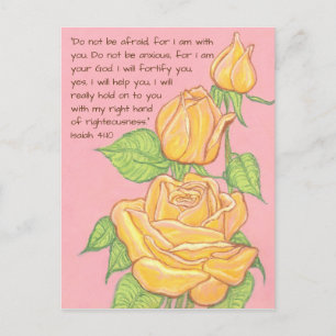 Postal No tengas miedo~Rosas