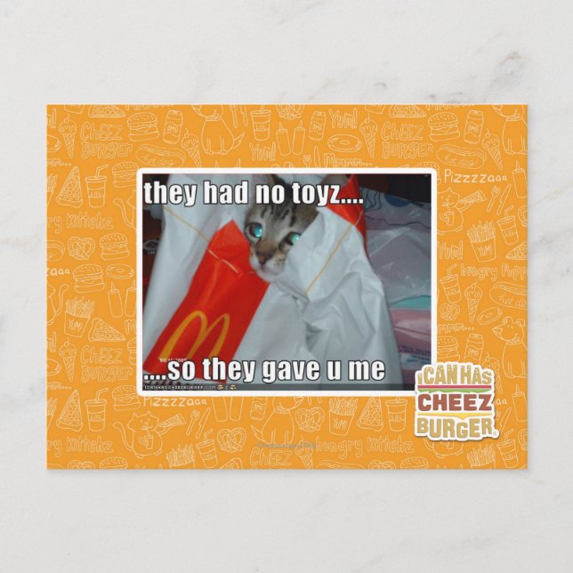 Postal no tenían juguete (Anverso)