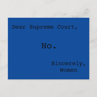 Postal No to the Supreme Court!