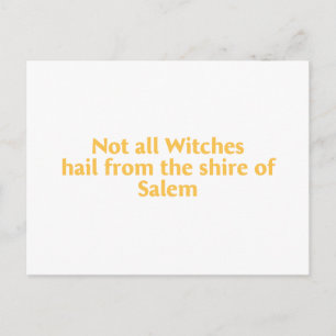 Postal No todas las brujas