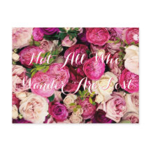 No todos los que vagan