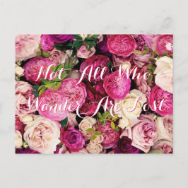 Postal No todos los que vagan