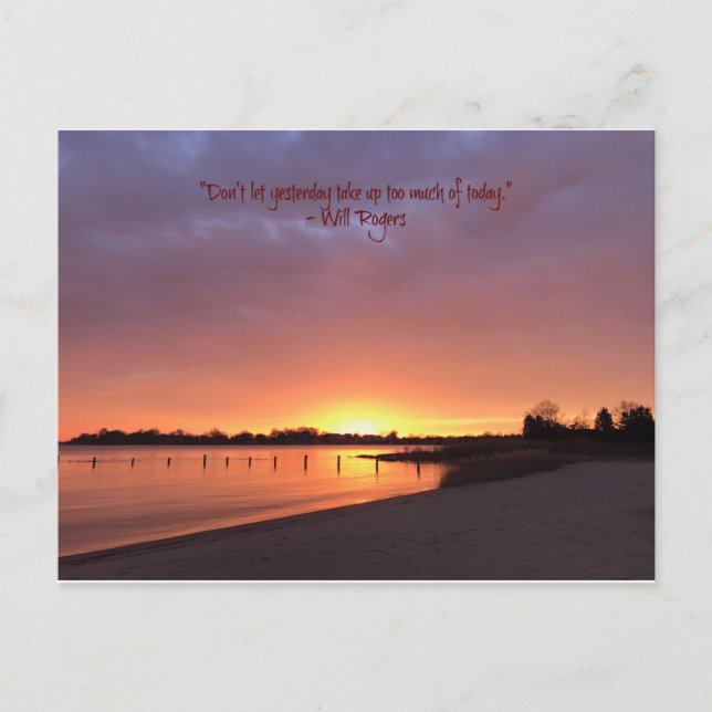 Postal No tomes demasiado ayer (Anverso)