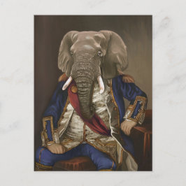 Postal Noble Beasts - Dandy Elephant Poster