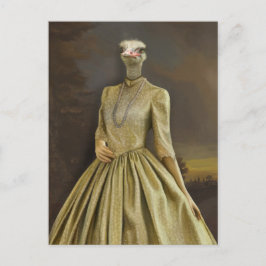 Postal Noble Beasts - Dandy Ostrich