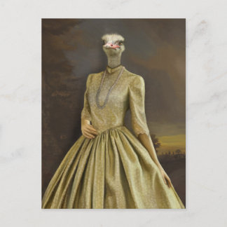 Postal Noble Beasts - Dandy Ostrich