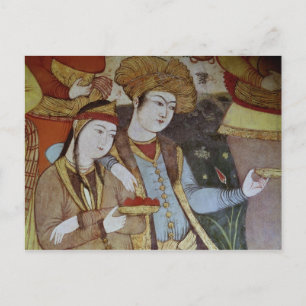Postal Nobles en la Corte de Shah Abbas I