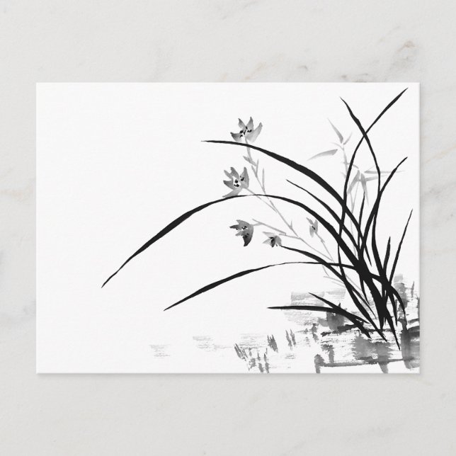 Postal Nobleza Orquídea (Anverso)