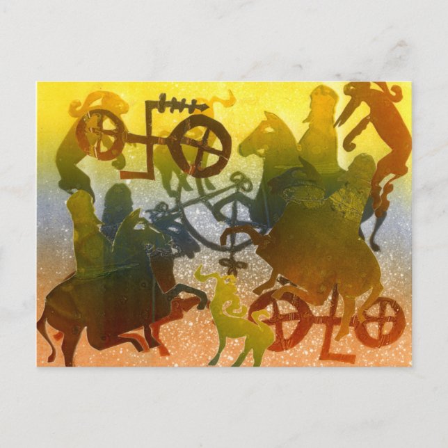 Postal Noche (Anverso)