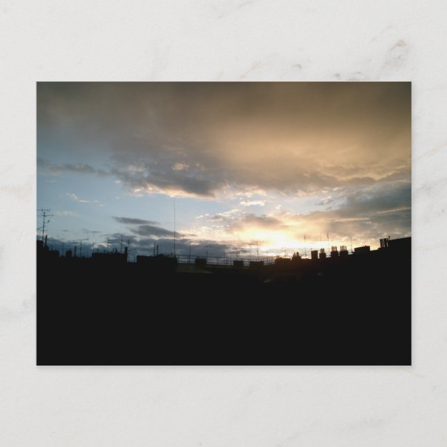 Postal Noche Brno (Anverso)