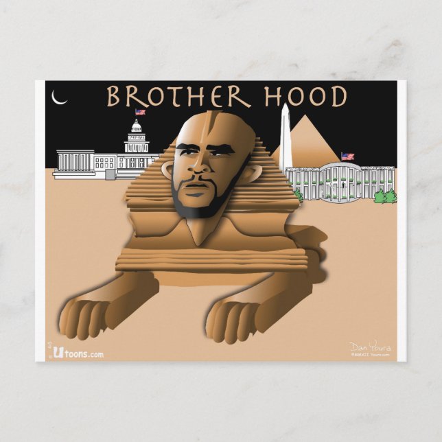 Postal Noche de Brother Hood (Anverso)