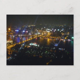 Postal noche de cairo nile