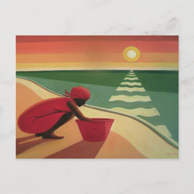 Postal Noche de calma 2003 (Anverso)