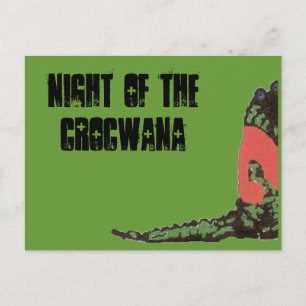 Postal noche de crocwana