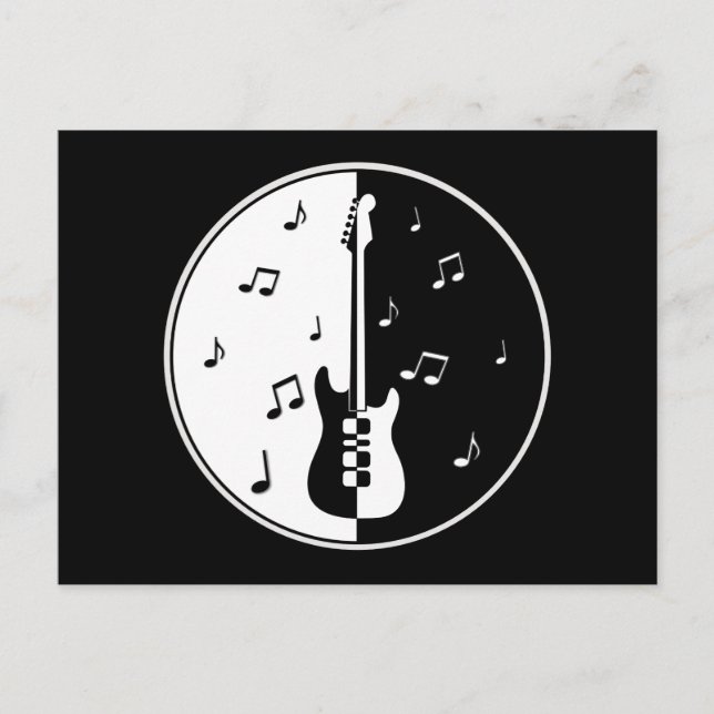 Postal Noche de guitarra (Anverso)