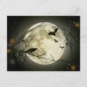 Postal Noche de Halloween