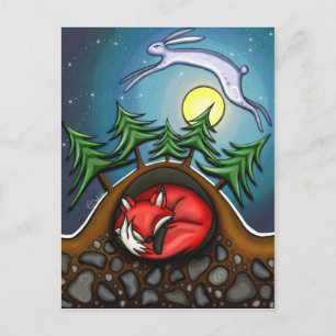 Postal Noche de invierno