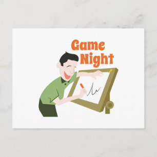 Postal Noche de juego