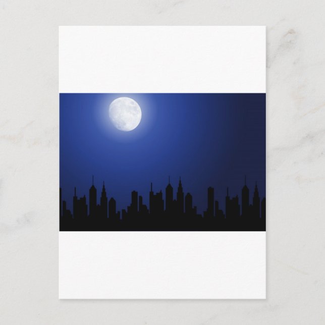 POSTAL NOCHE DE LA CIUDAD (Anverso)