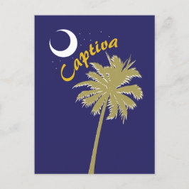 Postal Noche de la isla de Captiva