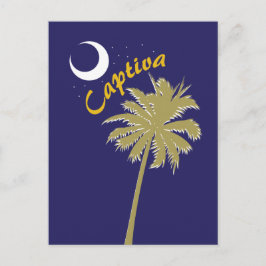 Postal Noche de la isla de Captiva