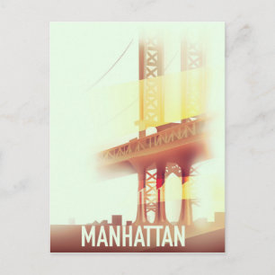 Postal Noche de Manhattan