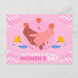 Postal Noche de marchas del Día Internacional de la Mujer