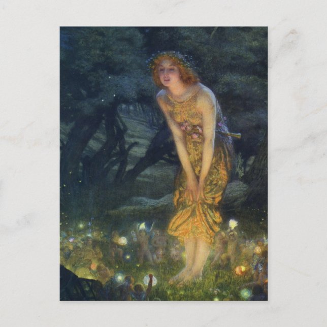 Postal Noche de Mediano Verano (Anverso)