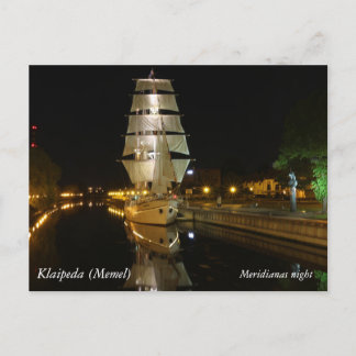 Postal Noche de Meridianas por @LoveKlaipeda (Memel) Post