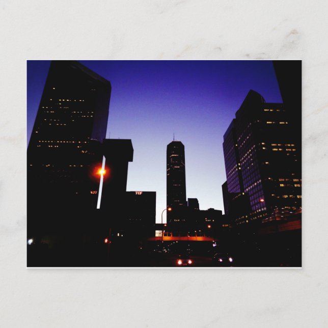 Postal Noche De Minneapolis (Anverso)