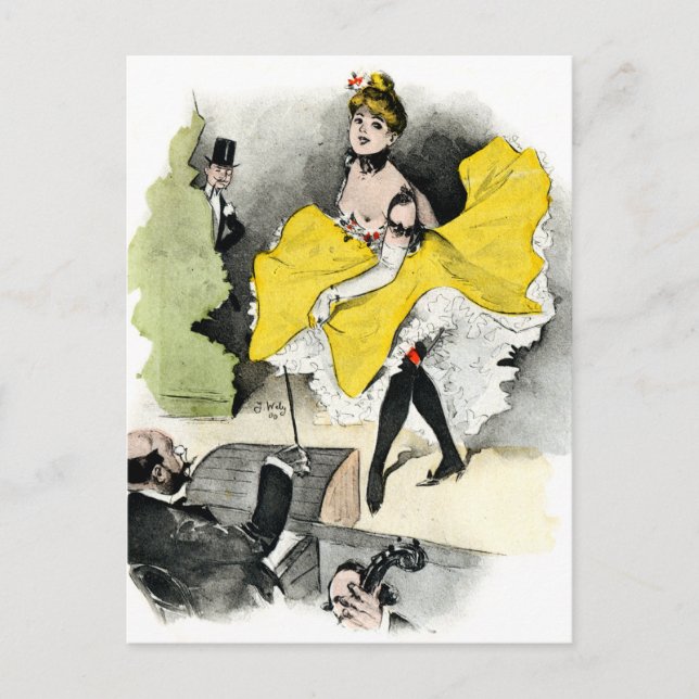 Postal Noche de París n.º 3 (Anverso)