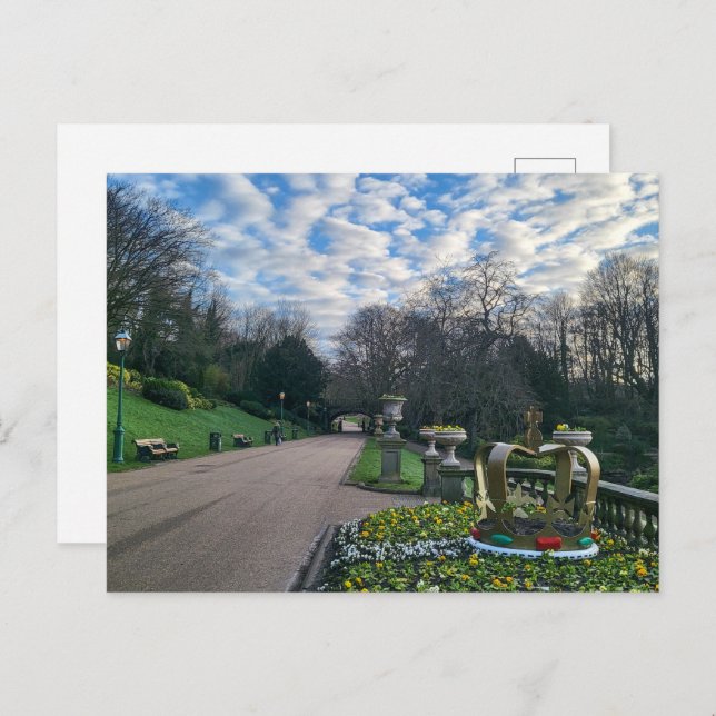 Postal Noche de primavera (Anverso / Reverso)