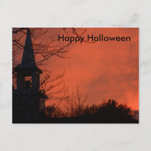 Postal Noche de Scary Halloween