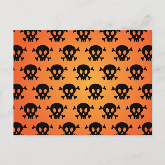 Postal Noche de Scary Halloween (Anverso)