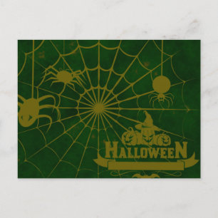 Postal Noche de Scary Halloween