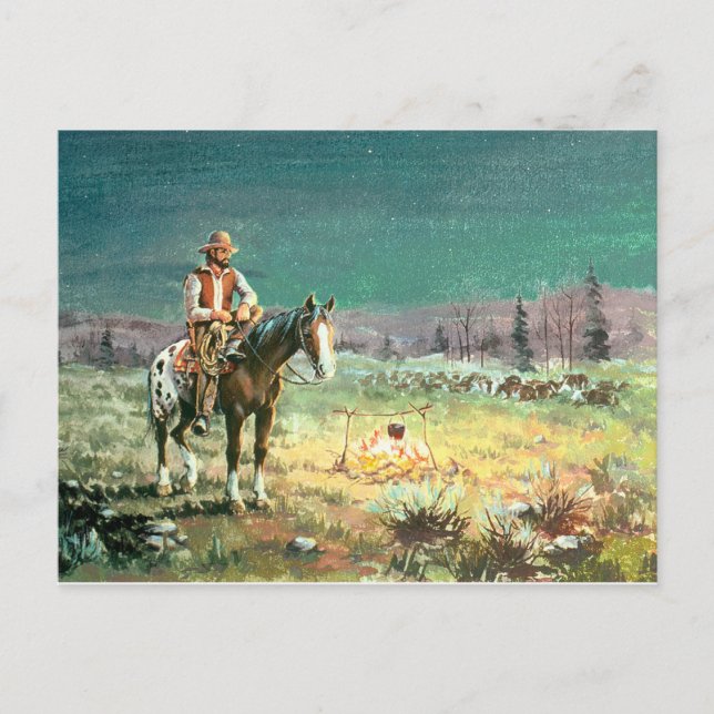 POSTAL NOCHE DE SHARON SHARPE (Anverso)