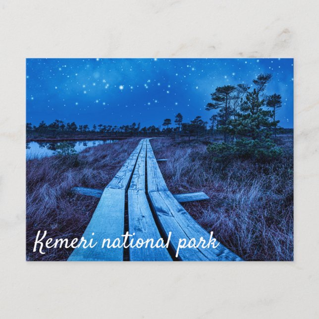 Postal Noche de swaps (Anverso)